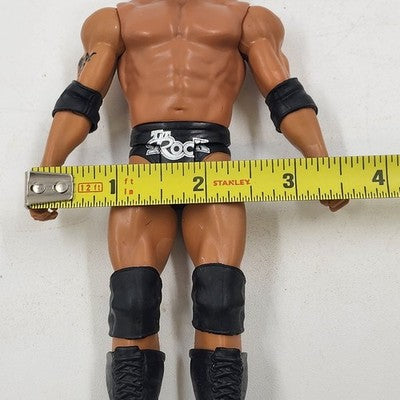 Dwayne Johnson Wrestling Figure 7" The Rock WWE Elite Mattel WWF Attitude Era