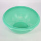 Tupperware 339-8 Colander Strainer Bowl Footed Jadeite Green 9.75" x 4.75" Vtg
