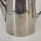 Wiskemann Art Deco Stainless Steel Tea Set Teapot Creamer Sugar Belgium 18/10