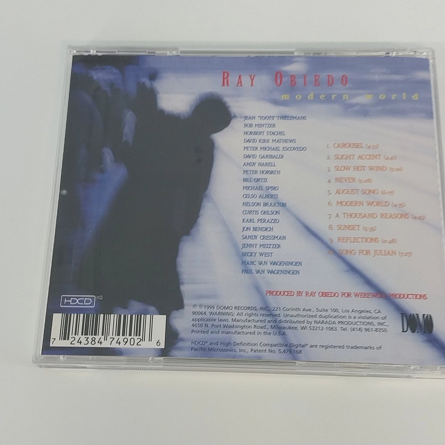 Ray Obiedo Modern World CD 1999 Domo Records Smooth Contemporary Jazz Fusion