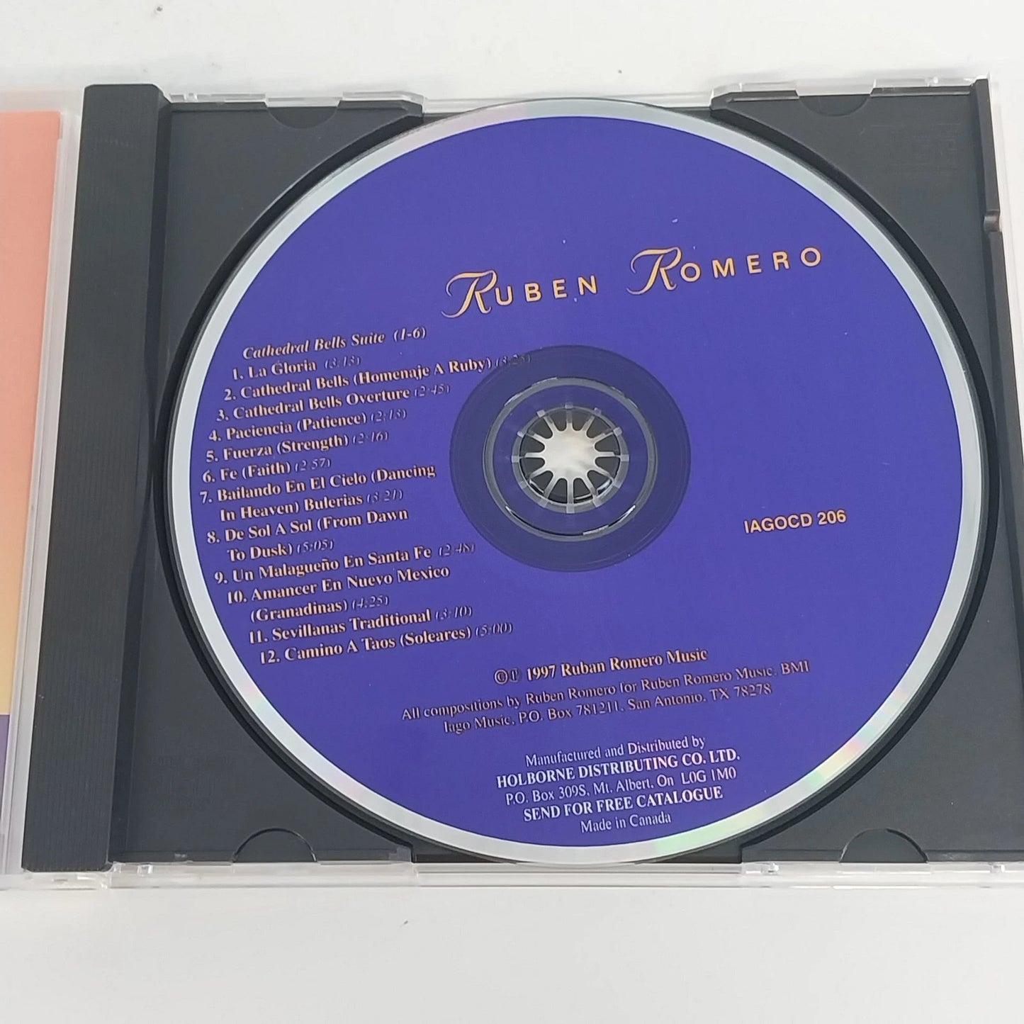 Ruben Romero Flamenco Southwest CD Flamenco Guitar New Age World Music Instrmntl