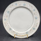 4 English Garden Dinner Plates Platinum Rim 1221 Fine China of Japan