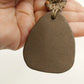 Lot 3 Pendant Necklaces White Enamel Filagree Gold Tone Signed PHD Clay Cor