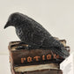 Book Figurine Martha Stewart Halloween Décor Raven Spells Potions Brews NWT