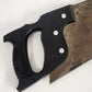 Disston Challenger II 26" Crosscut Hand Saw 8 Point Black Handle Vtg USA Tool