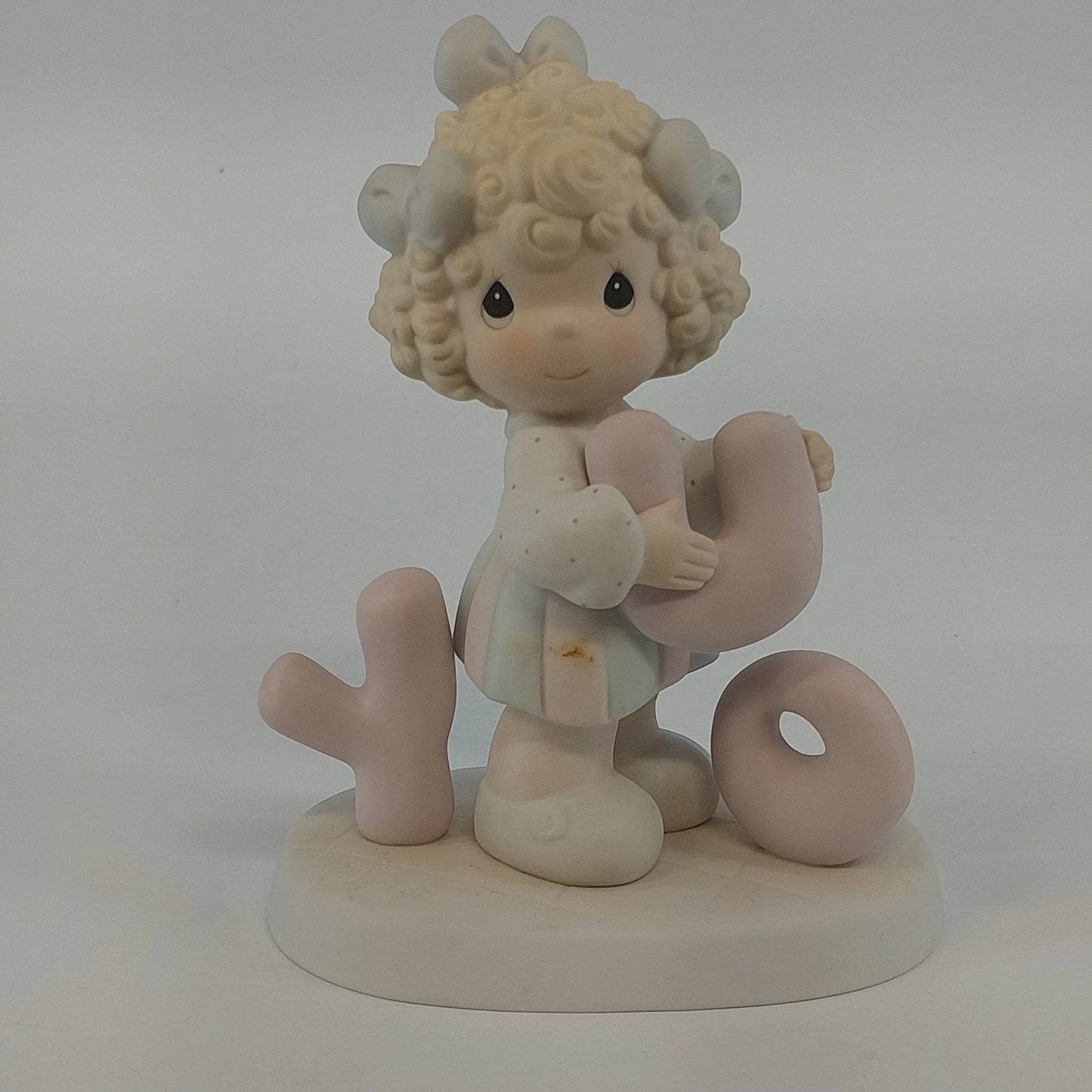 Precious Moments I'll Never Stop Loving You Figurine 521418 Enesco 5.5" 1989 Vtg