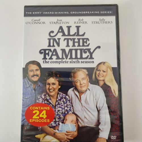 All in the Family The Complete Sixth Season DVD 3-Disc Set Factory Sealed Sony