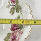 Rosenthal RC Monbijou China Vegetable Bowl Pink Bavaria Roses w Handle Chipped