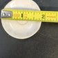 Miniature Tea Set Hand Made White Studio Porcelain Cups Saucers 2" 10pc Vintage