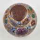 Gold Imari Ginger Jar Kutani Chrysanthemum Japan Hand Painted 5"