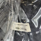 Get Organized Clear Vinyl Cosmetic Travel Organizer Bag Gray Strap 10" Zip Top