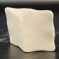 Lenox Petite Rose Porcelain Desk Clock Beige Gold Trim Roman Numeral New Battery
