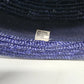 Purple Straw Bowler Cloche Hat Women's One Size Rolled Brim Summer Sun Hat