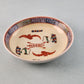 CDGC Porcelain China Berry Bowl Japan Vintage Hand Painted Designs Inside 4"x1"