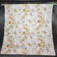 Leacock 52" Square Tablecloth with Four 18" Napkins Green Orange Floral Vintage