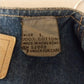 Liz Wear Denim Vest Size L 100% Cotton V-Neck Sleeveless Pockets Metal Buttons