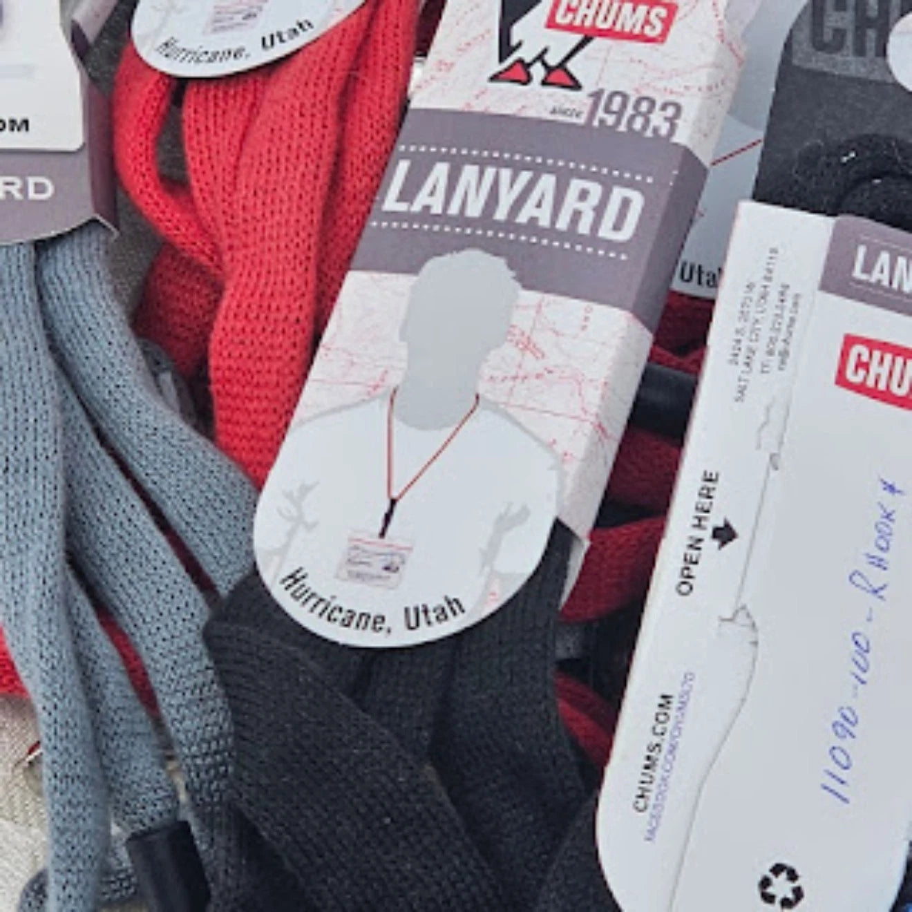 15 pc Chums Lanyard Holder Lot Breakaway Safety Cord Mixed Colors Wholesale