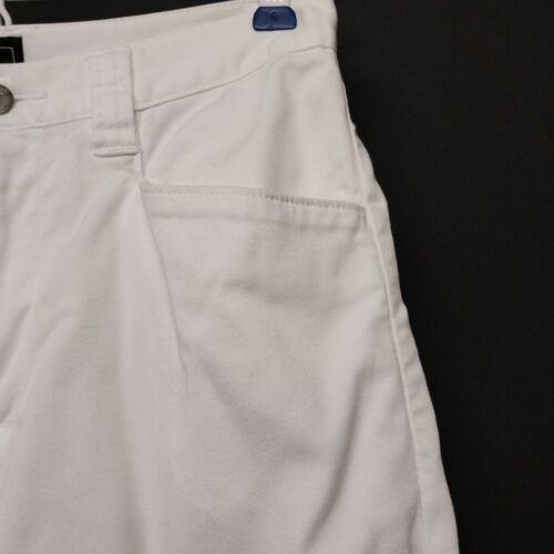 Lee Women's White Capri Jeans Size 4M Pocket with Side Vents