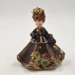 Lady in Brown Dress Josef Originals Porcelain Morning Noon & Night Series 5.5”