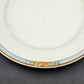 Nebraska Blue Dinner Plate 10" England Blue Rim Flower Accent J&G Meakin