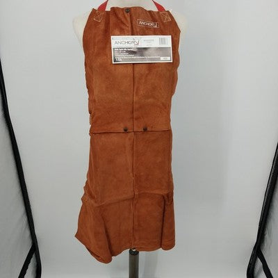 Anchor Best Welds Premium Side Split Cowhide Leather Bib Apron 24"x36" China