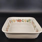 Wedgwood Quince Rectangular Baker 10” Oven to Table Fruit Ring England Vintage