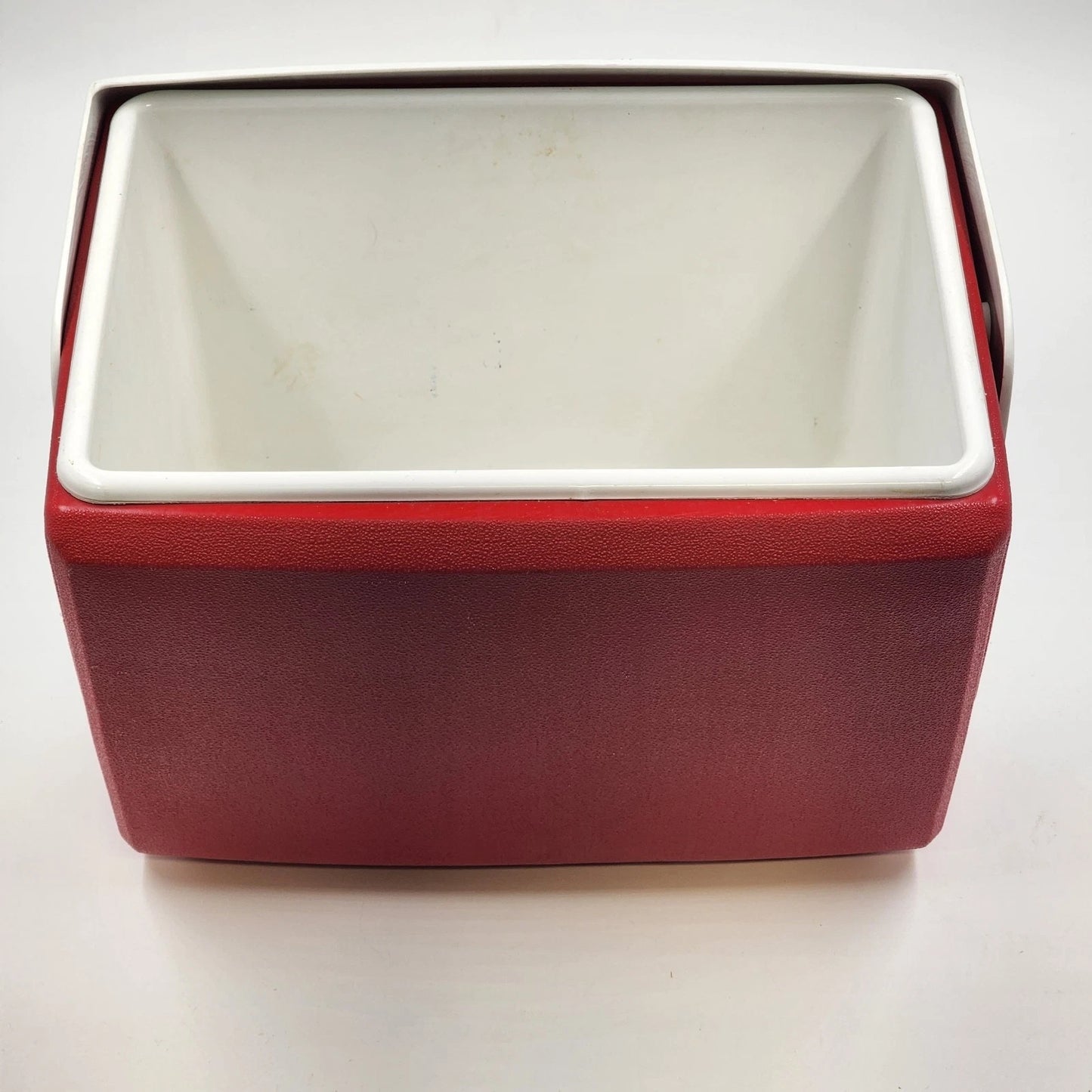 Vintage Igloo Playmate Cooler Red White Ice Chest 1979 Retro Picnic