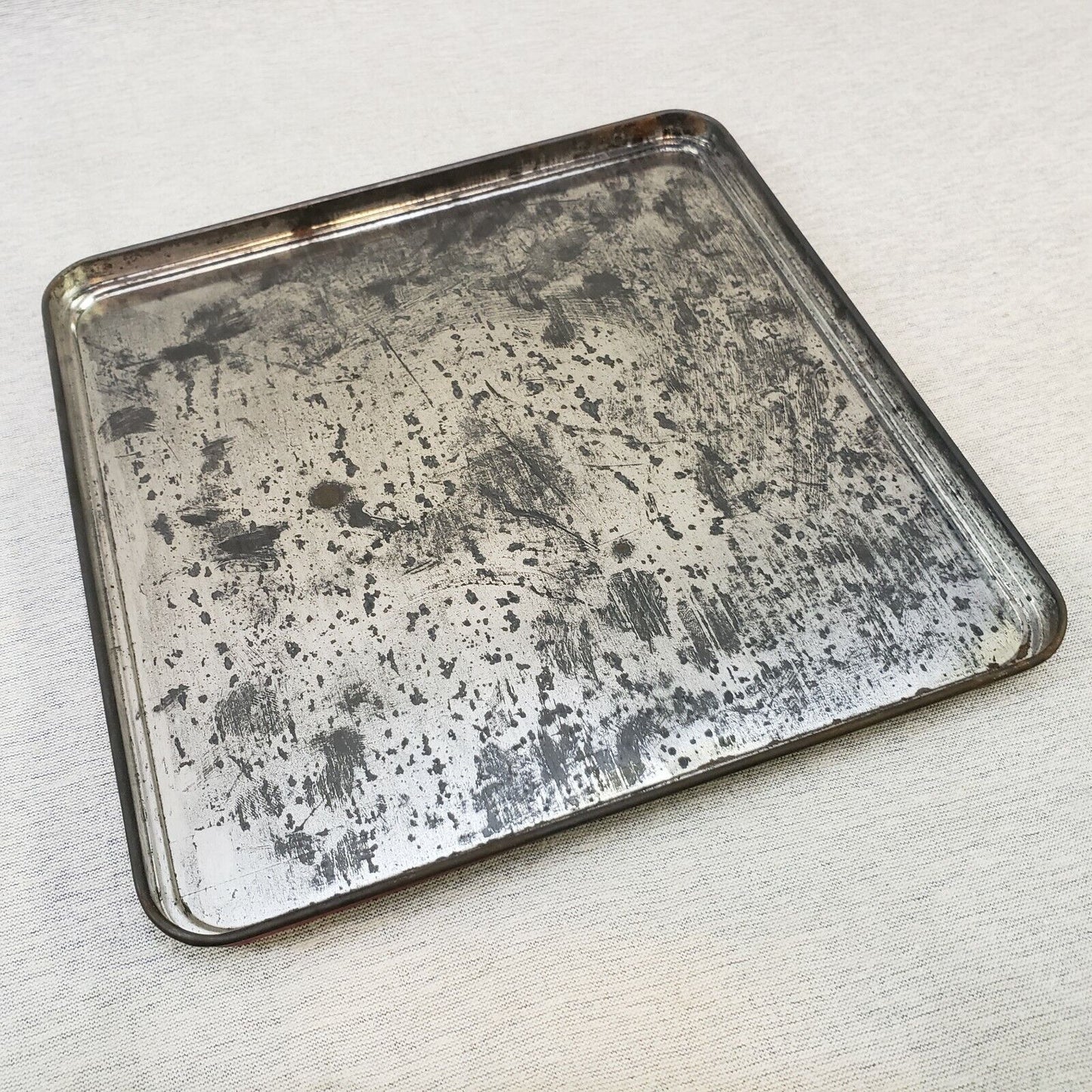 Arden Royal Selection Candy Tin 8.25in Square Vintage Decorative