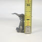 Godinger Pewter Longhorn Bull/Cow Figurine 1.5" Western Cowboy Animal Vintage