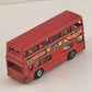 Matchbox Superfast The Londoner Red Double Decker Bus No 17 England 1972