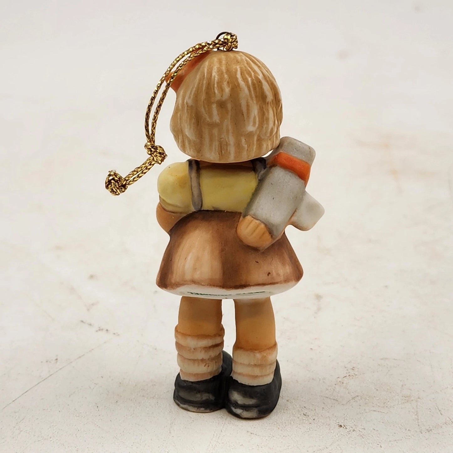 Berta Hummel SURPRISE FOR YOU Ornament 1997 Goebel BH-49 Porcelain 2.75"