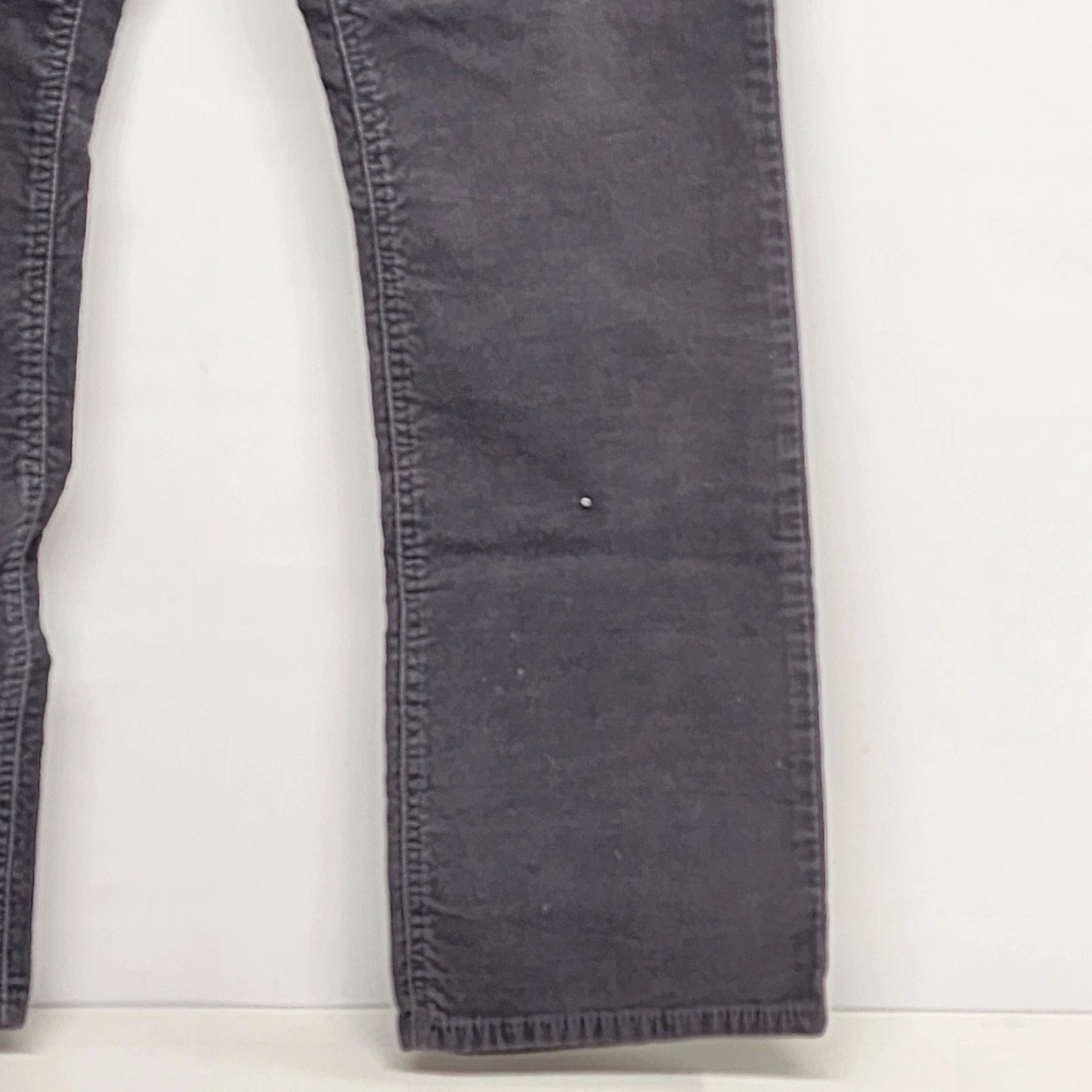 Relativity Grey Corduroy Bootcut Flare Pants Women Soft Stretch