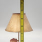 Rooster Mini Candle Lamp Metal Tea Light Holder Tapered Fabric Farmhouse Country
