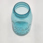 Ball Perfect Mason Jar Aqua Blue Quart No.15 Rough Rim 1923–62 Regular Mouth VTG