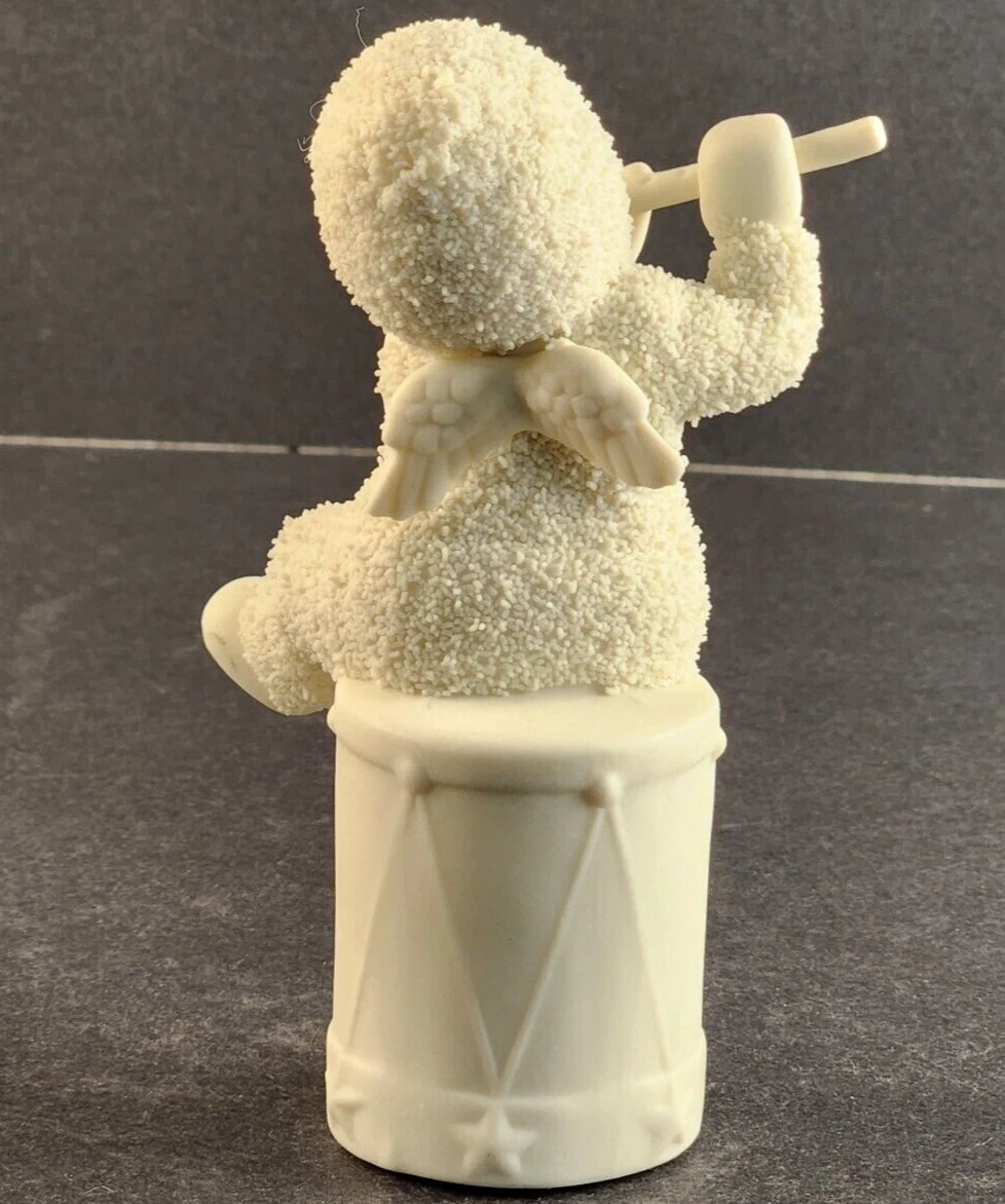 Department 56 Snowbabies Porcelain Figurine Vintage "I'll Play A Christmas Tune"