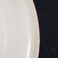 Holly Mountain Lodge 8½" Soup Bowl Holiday Winter Scene Cook's Bazaar Chipped