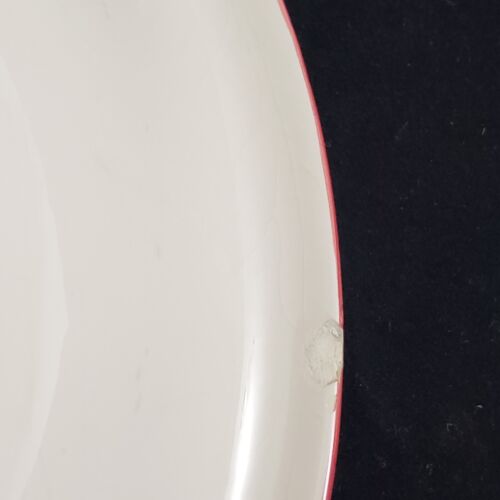Holly Mountain Lodge 8½" Soup Bowl Holiday Winter Scene Cook's Bazaar Chipped