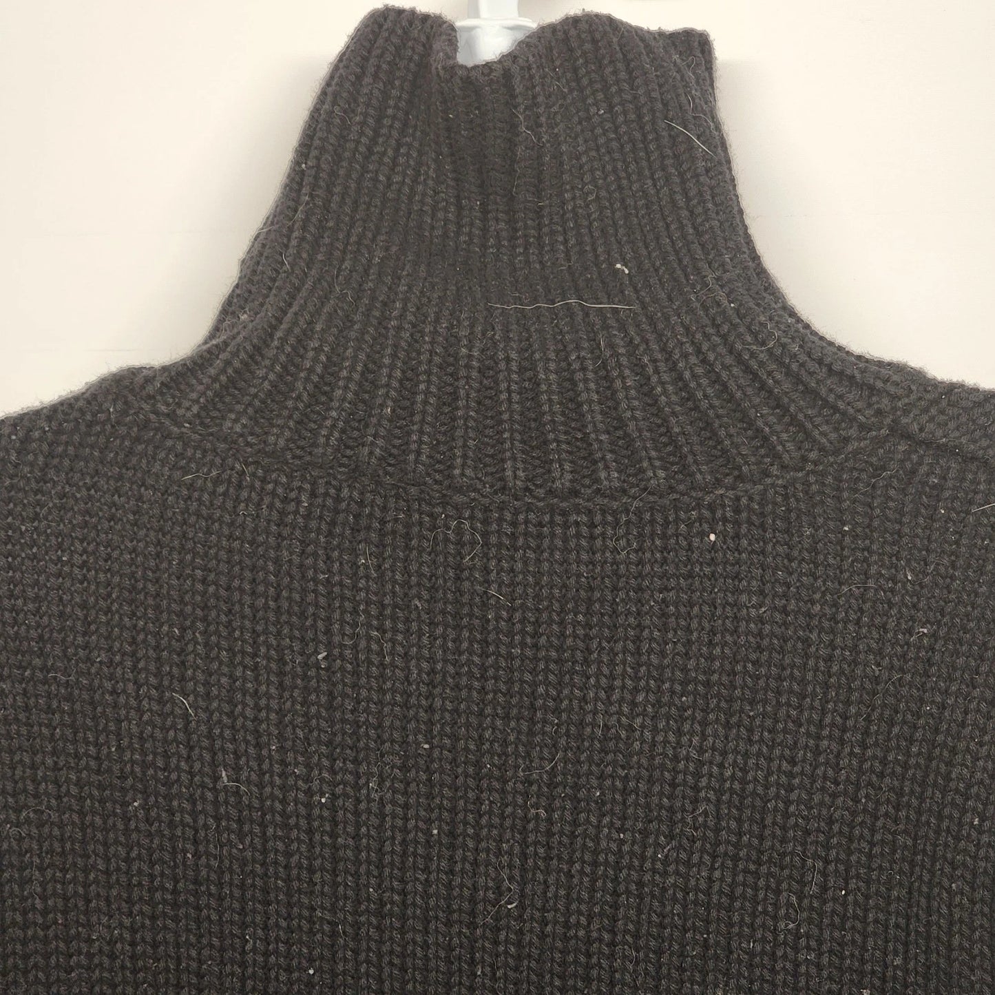 Merona Turtleneck Sweater Women's XL Soft Knit Brown Merino 100% Cotton Cambodia