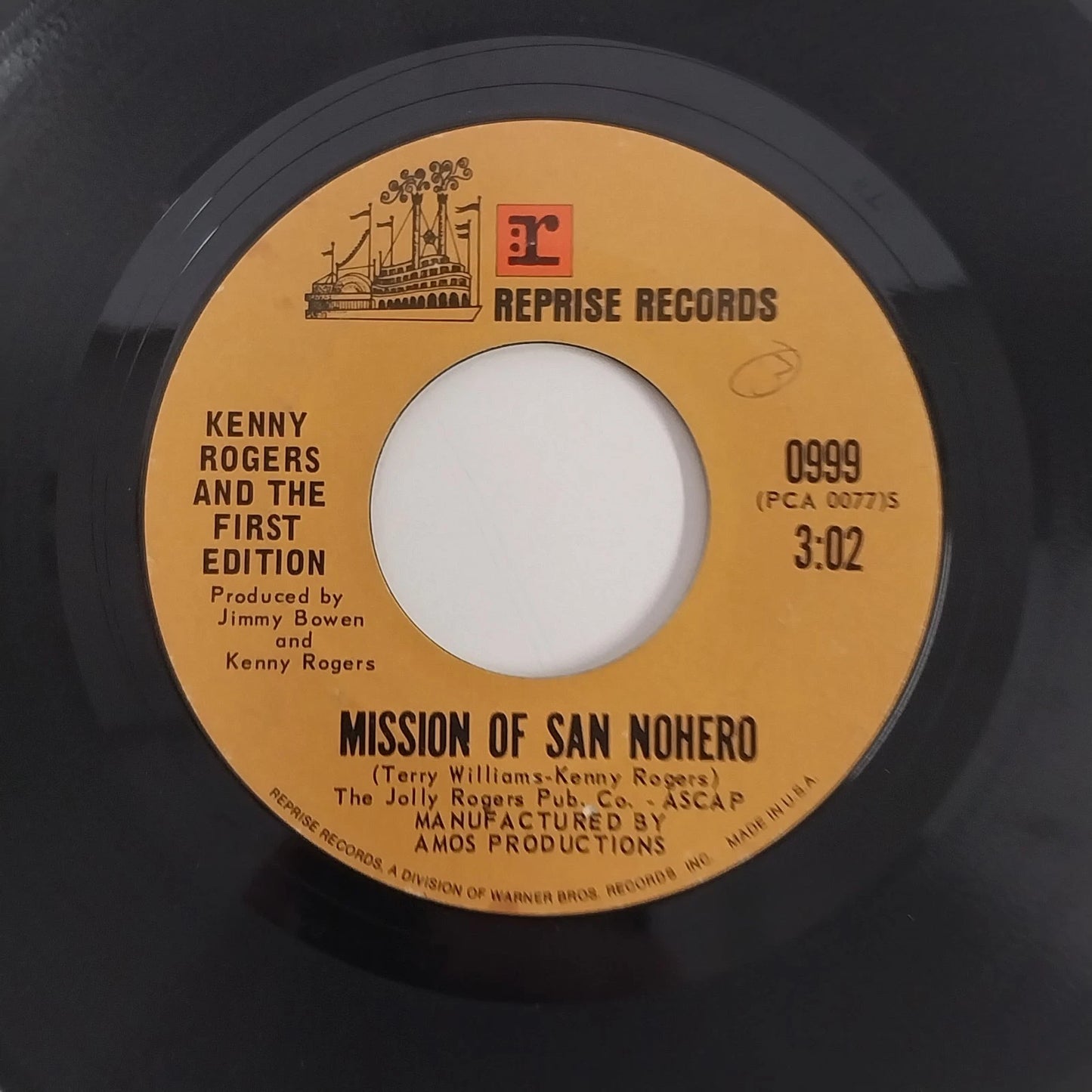 Kenny Rogers 45 RPM 7" Vinyl Lot 3 First Edition Reprise 0829 0999 0953 Country
