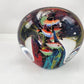 Art Glass Paperweight Fish Under The Sea Colorful Reef Unusual Shape 4" Tall