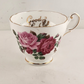 Royal Ardalt Bone China Tea Cup England Roses Pink #2086 Good Luck Cup Only