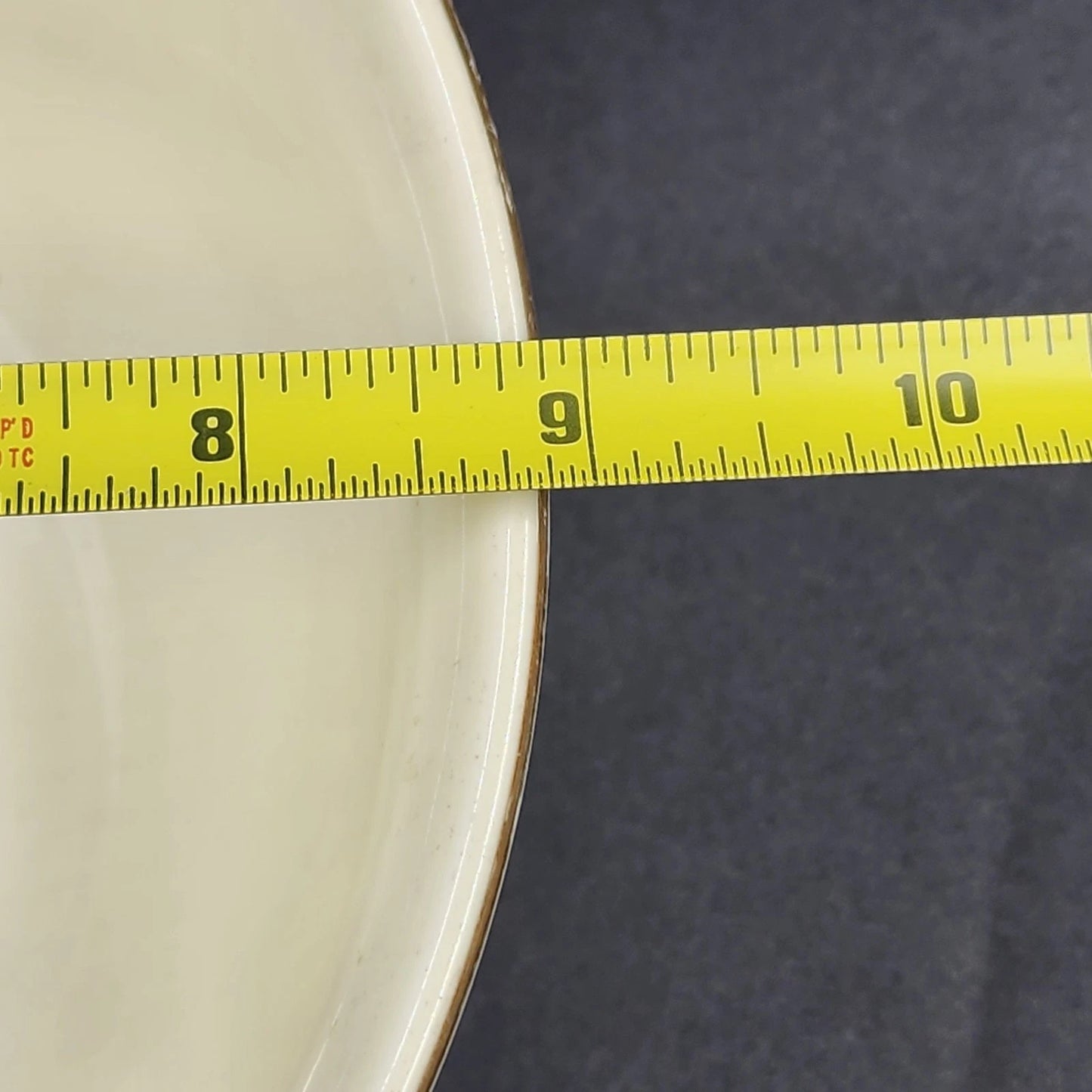 Autumn Leaf Radiance Serving Bowl 3.5 Quart 9" Hall's Superior Jewel Tea MCM Vtg