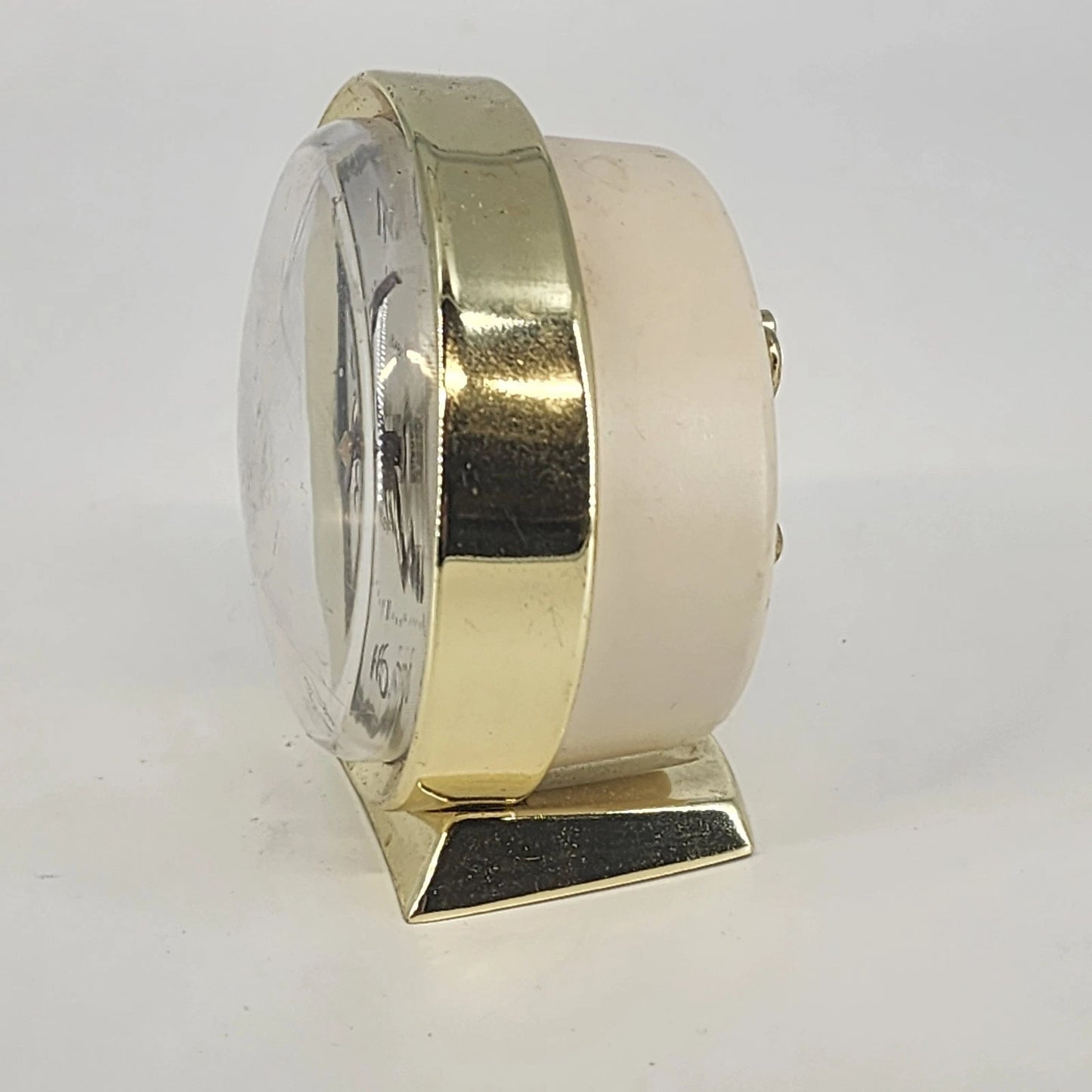 Westclox Baby Ben Alarm Clock Gold Tone 0916 Manual Wind Desktop Nightstand