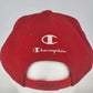 Wisconsin Badgers Snapback Hat 90s Champion Red NCAA Cap