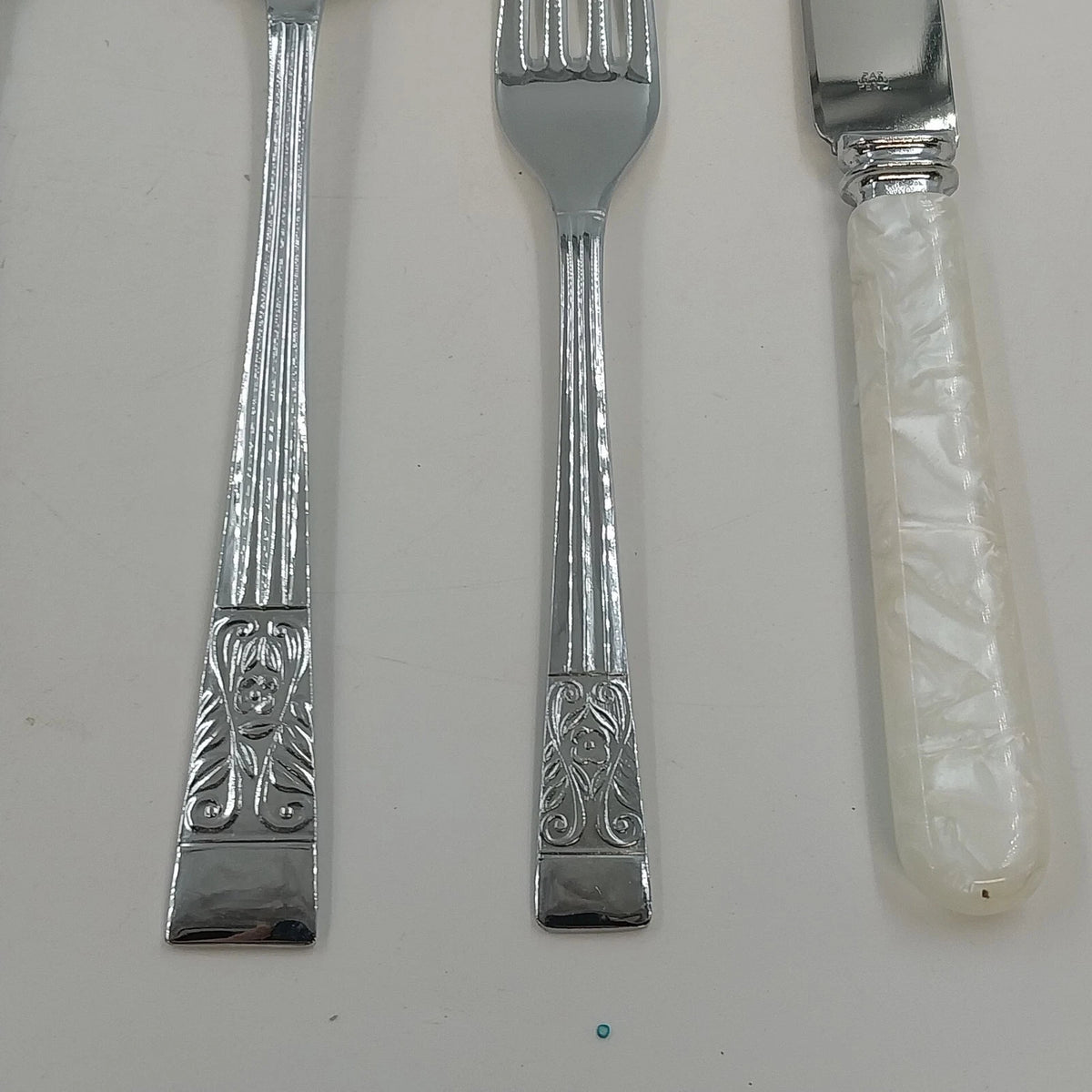 Bilchrome Sheffield 45 Pc Stainless Silver Flatware Set Service 6" Case England
