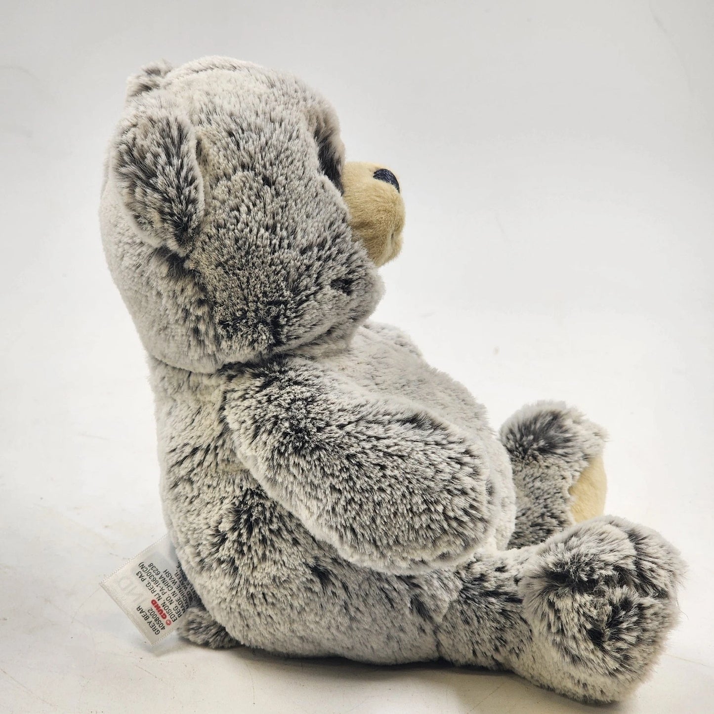 Baby Gund Super Soft Teddy Bear Plush Small Gray Stuffed Animal 7.5" NWT China