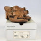 Sonoma Daunt Platform Sandals Women's Sz 8.5 Brown Leather 3.5" Block Heel NWT