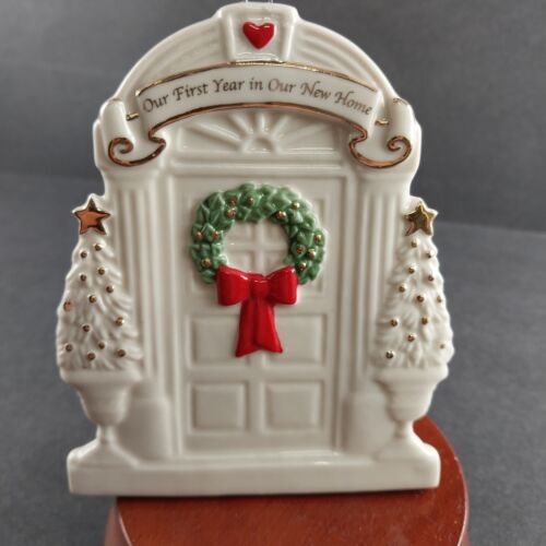 Lexon First Year in First House 4" Porcelain Ornament Boxed New Undated