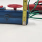 Metal Toy Police Car Red Light Electric Cable Controlled Not Working Japan 1955