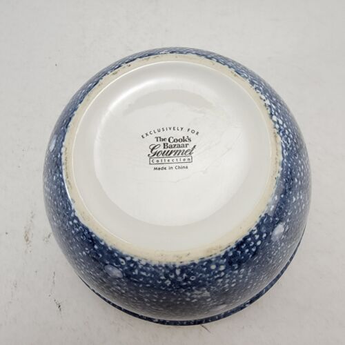 3 Nesting Mixing Bowls Winter Scene Holly Mountain Lodge Cook's Bazaar Gourmet